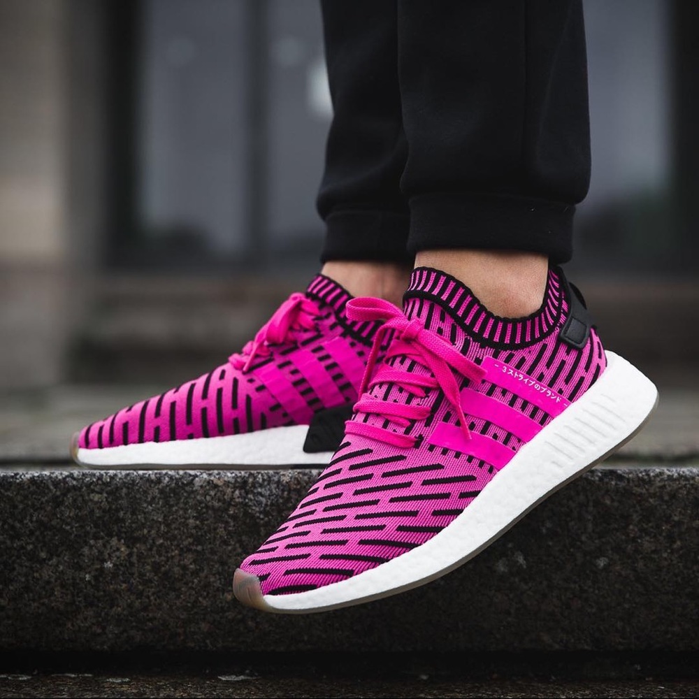 Men’s Adidas NMD_R2 Primeknit Sneakers